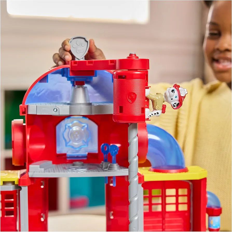 The Fire Rescue Paw Patrol Set Toy