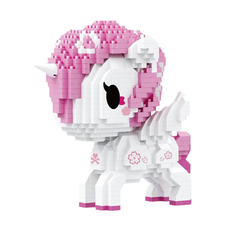 Unicorn Micro Building Blocks Set – 919pcs