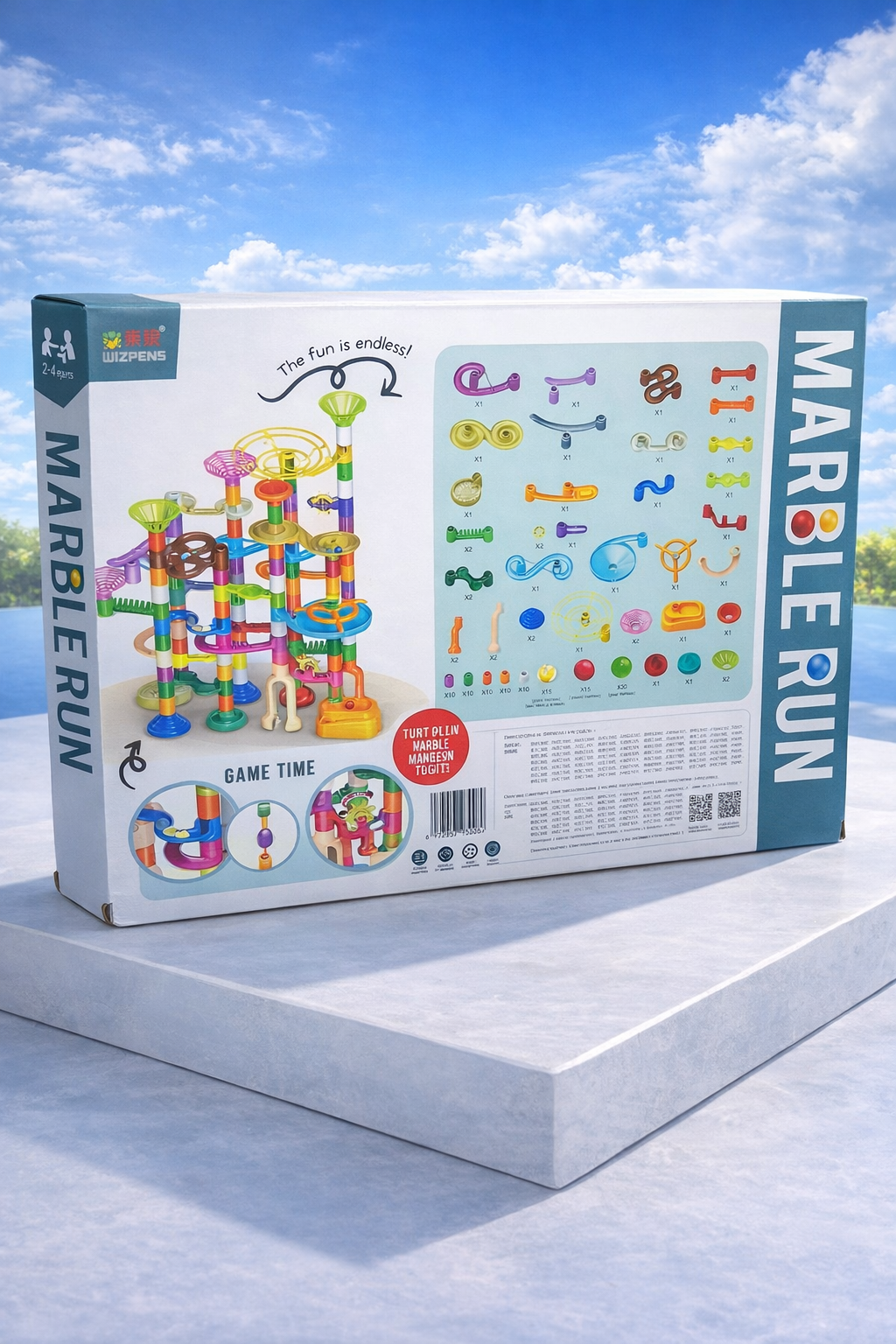 Marble Run Building Set for Kids | 150pcs | 3+