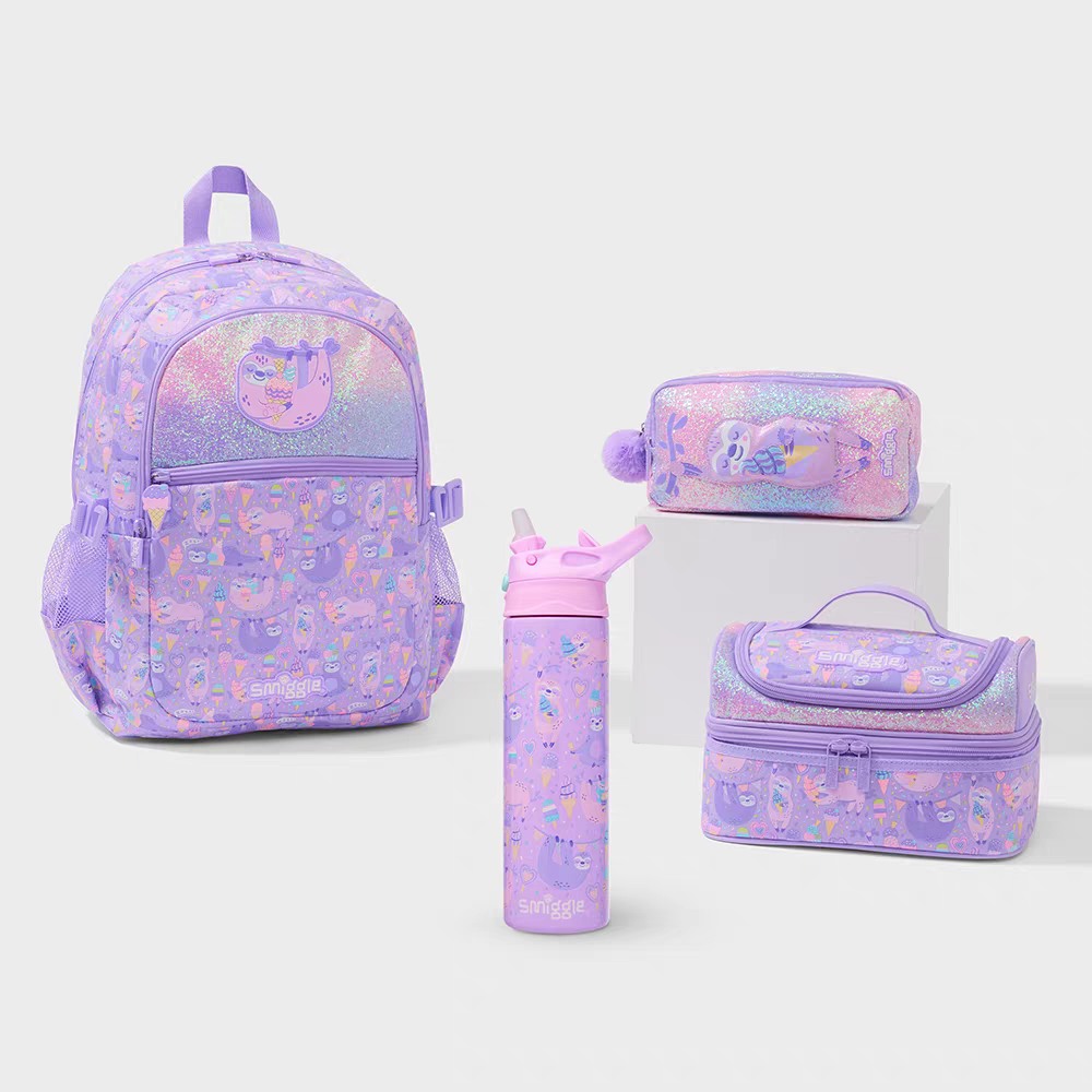 Smiggle Sloth Design Set 4 pcs