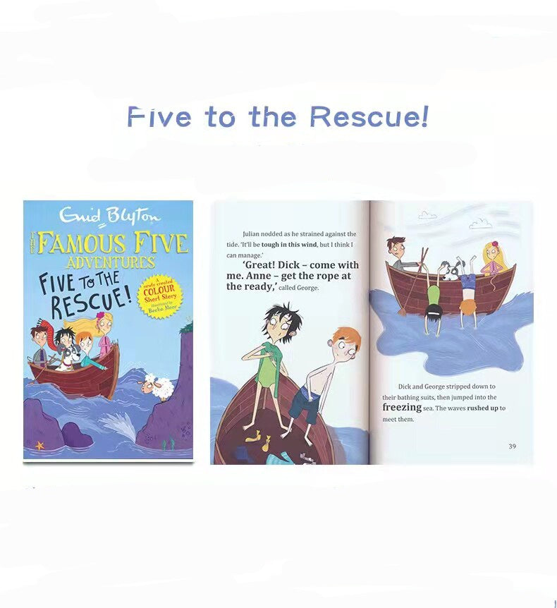 The Famous Five Adventures - Guid Blyton | 9 Books Set | Soft Cover | 7+