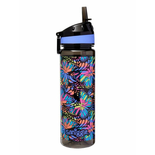 Smiggle Bottle 650ml Butterfly Design 24cm