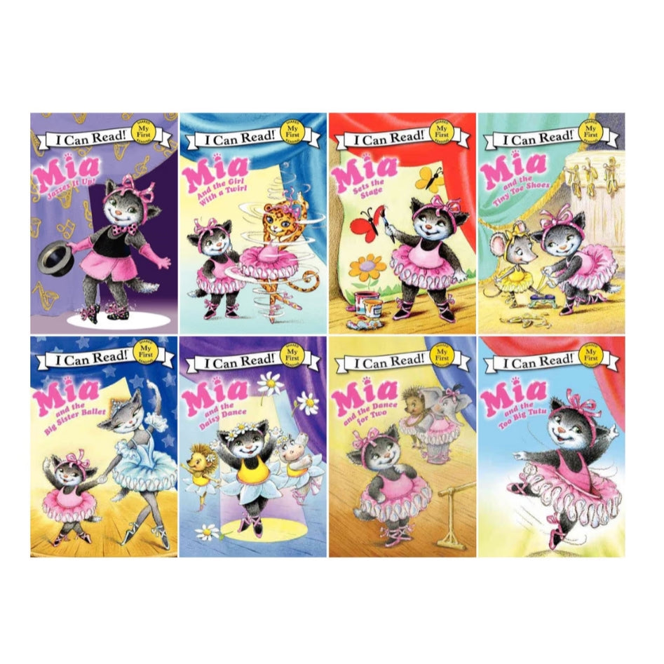 I Can Read! Mia Collection - 8 Books Set | Soft Cover | 3+