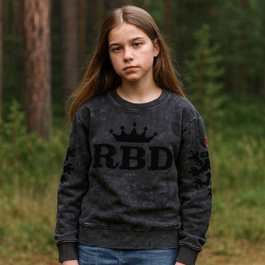 Sweater With Fleece RBD Design Size Small