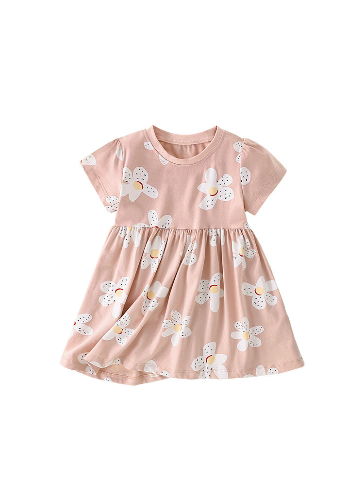 Girls Dress Flower - Soft Summer Wear(6-12y)