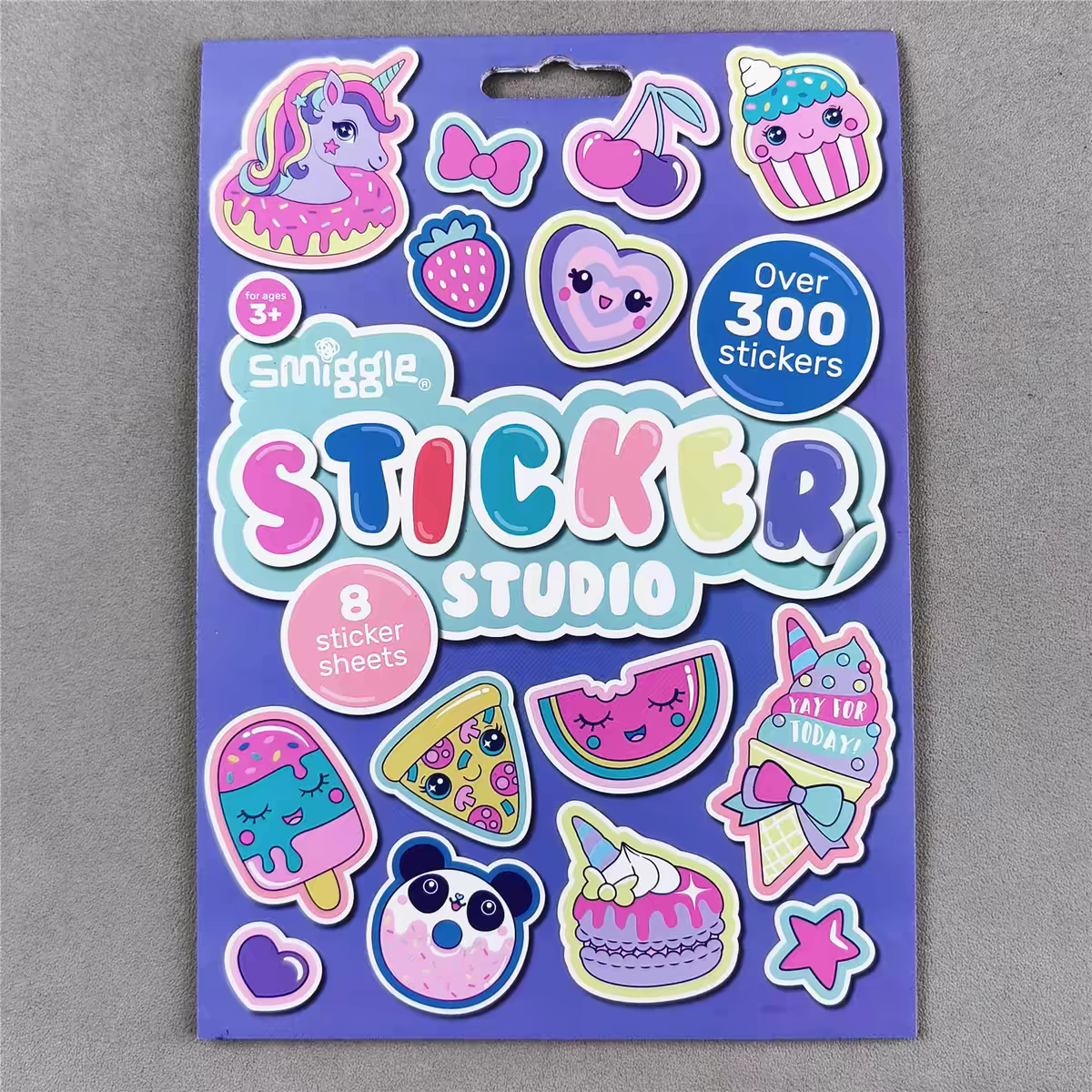 Smiggle Sticker Studio - 8 Sticker Sheets | Over 300 Stickers | 3+