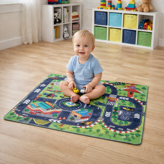 My Dream Mat Kids Carpet With Cars 80×70cm