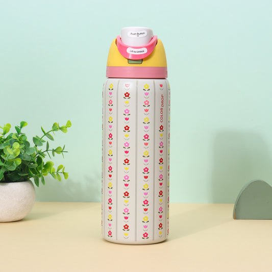 Owala Bottle Stainless Steel Free Sip Leak-proof Color Drop Flower 710ml