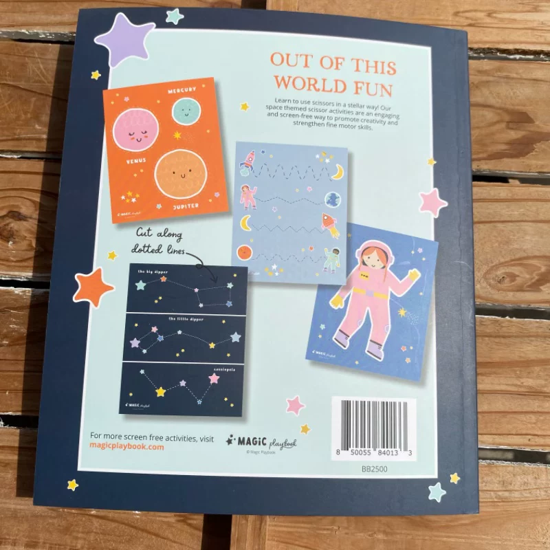 Scissor Skills Book For Kids