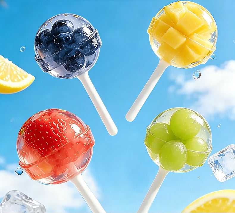 Ice Lollipop Mold Silicone Set - Icecream Pop