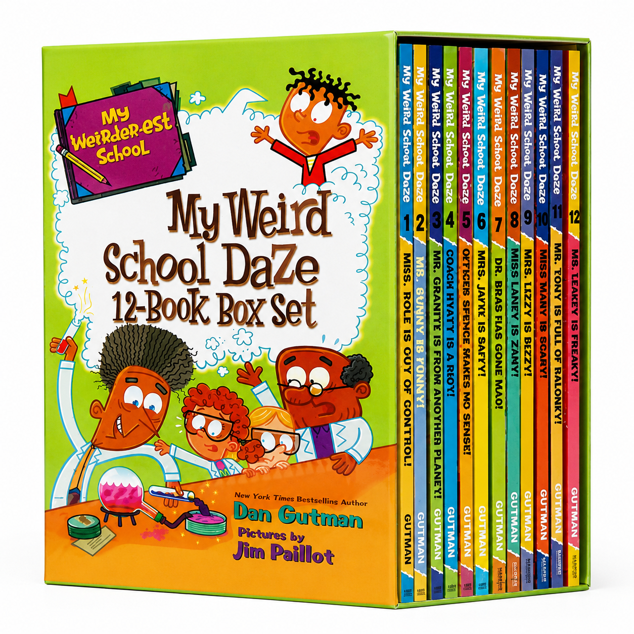 Dan Gutman My Weird School 12-Book Box Sets | 7+