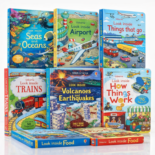 Usborne Look Inside Books - Hard Cover | 5+