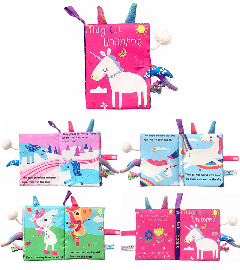 Baby Soft Sensory Cloth Books | 0–2Y