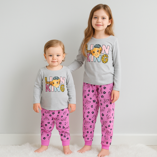 Cotton 100% Kids Pijama Jungle Design Size 2-8y