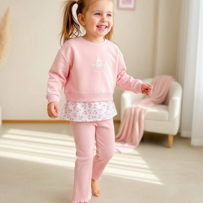 Outfit Cotton Unicorn Design Set Of 2 Pcs Size 2-8y