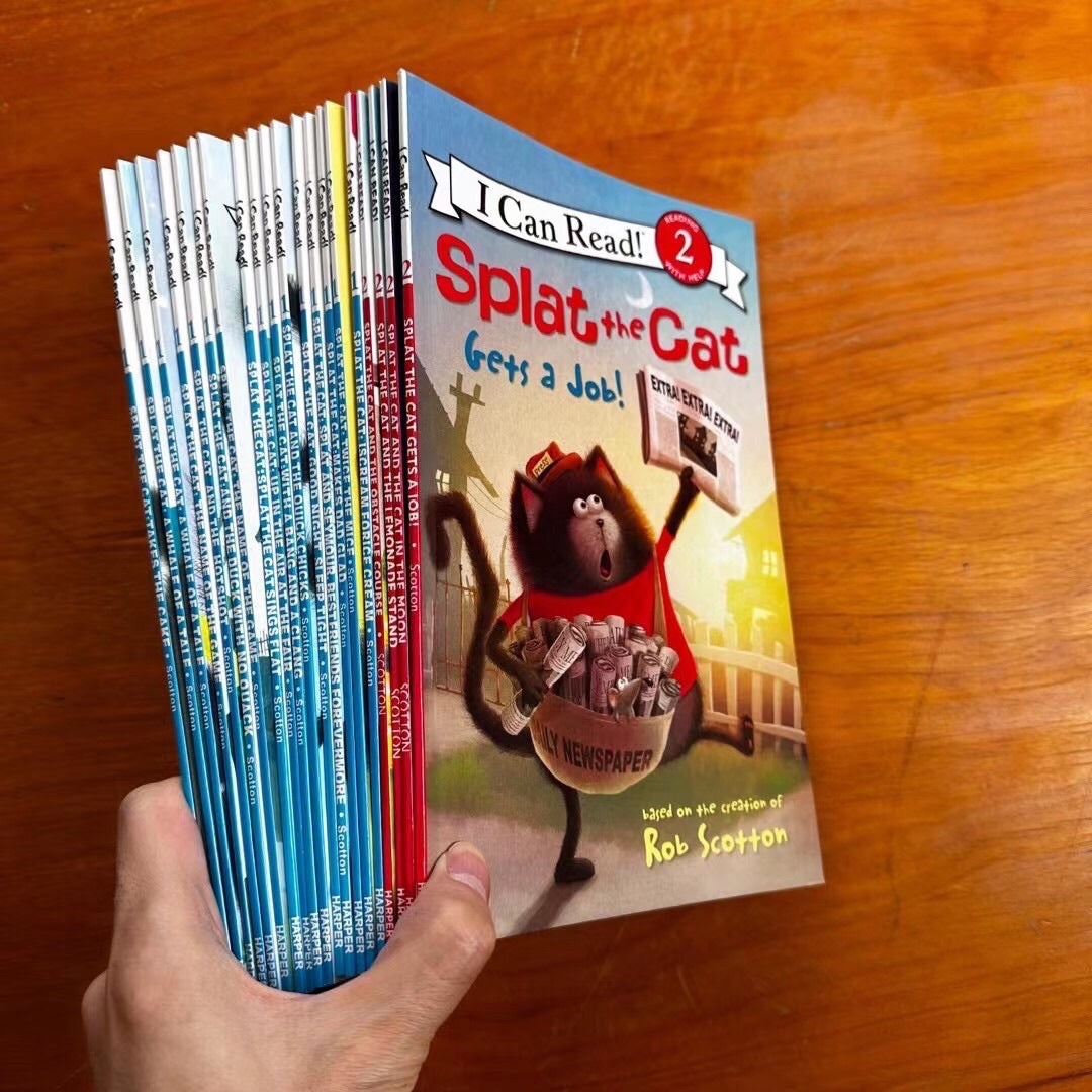 I Can Read ! Splat The Cat | 20 Books Set | Soft Cover | 3+