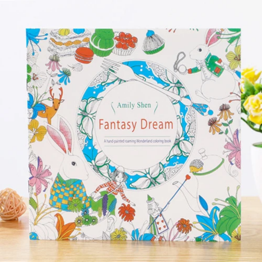 Fantasy Dream Coloring Book