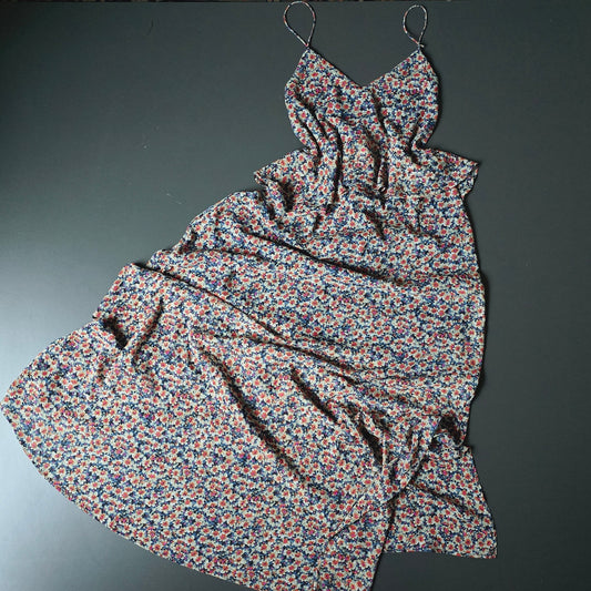 Long Floral Dress For Women Brand Zara Basic Size M