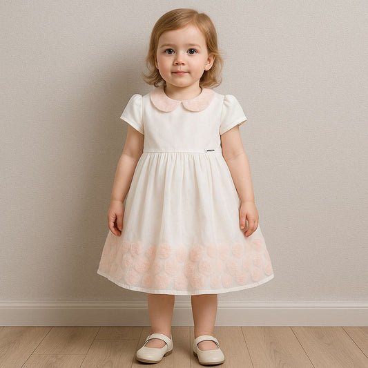 Cute Dress For Girls Floral Design Brand:Mayoral Size 2-3y