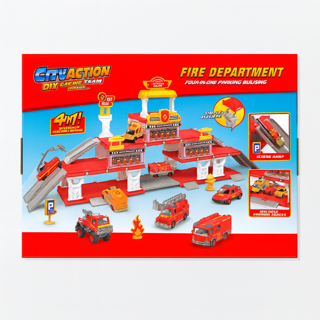 Fire Department City Action DIY Racing Series