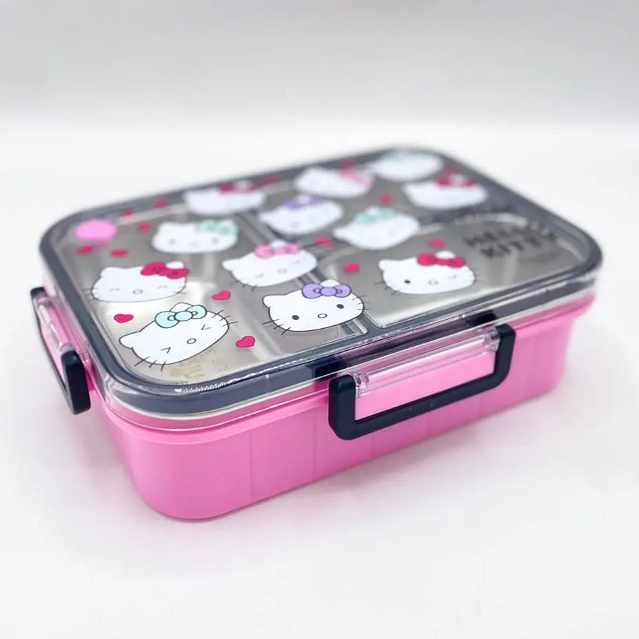 🧊Smiggle Hello Kitty Lunch Box | Stainless Steel | 23x17x6.5cm