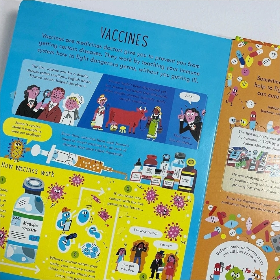 Usborne Lift-the-Flap Book | Hard Cover | 6+