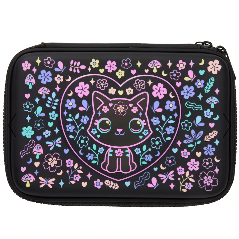 Smiggle Pencil Case Hardtop Cat Design