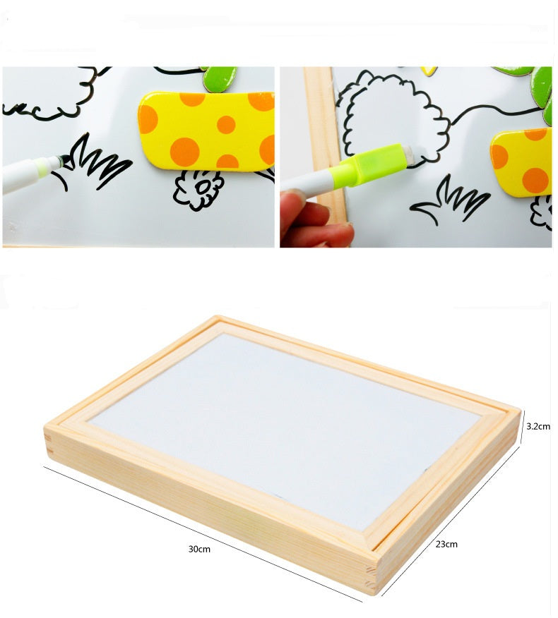 Multifunctional Educational Magnetic Board Toy For Kids 110-135pcs