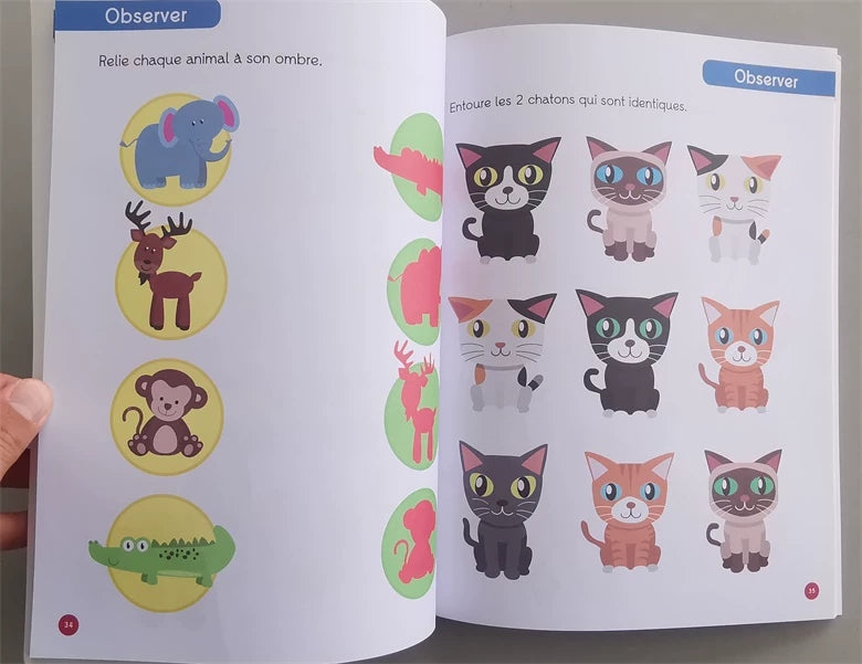 Mon Cahier D'exercices - Educational French Book | Soft Cover | 5+