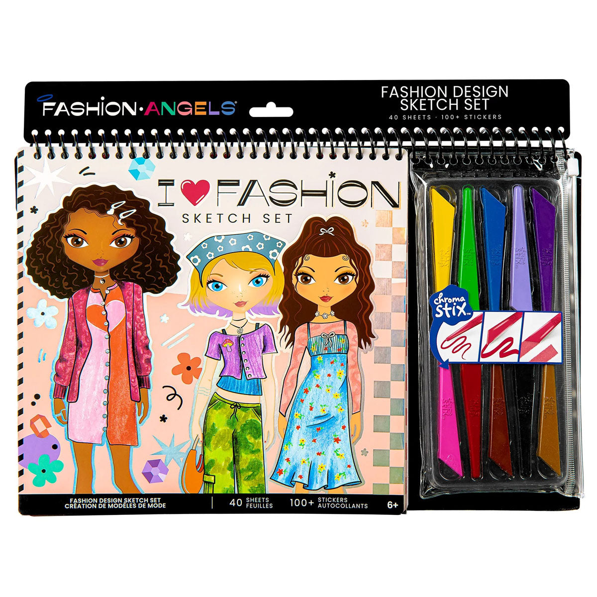 Fashion Design Sketch Set Fashion Angels