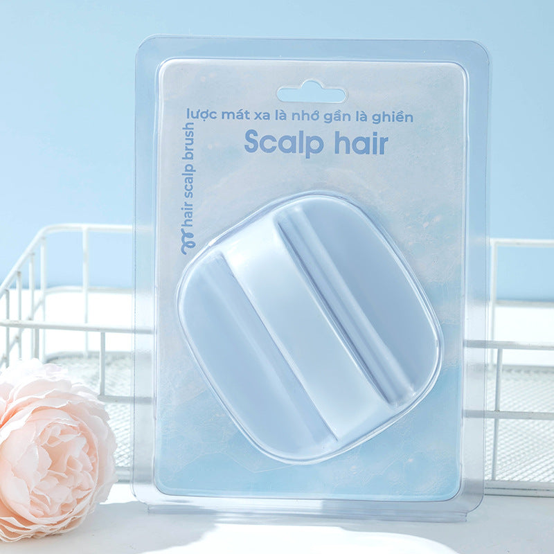Silicone Scalp Massager Hair Brush