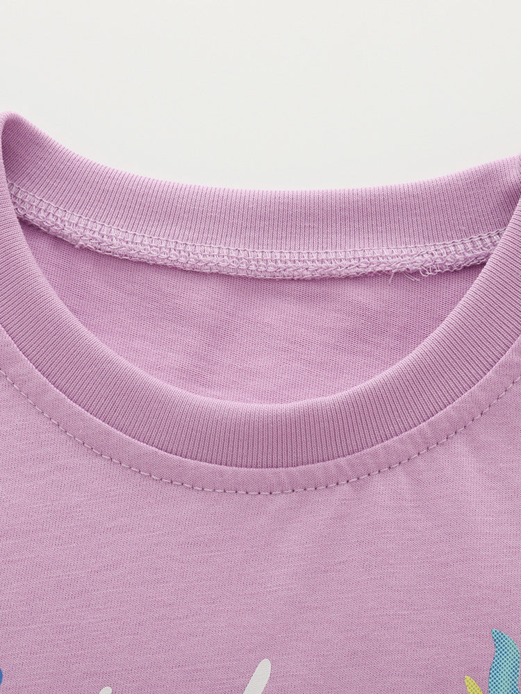 Girls Cotton Pony Set – Soft Summer Outfit (4–12Y)