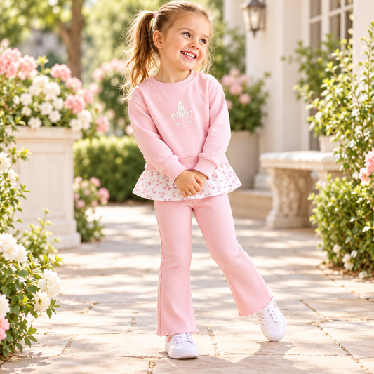 Kids’ Cotton Unicorn 2-Piece Outfit Set / 2–8Y