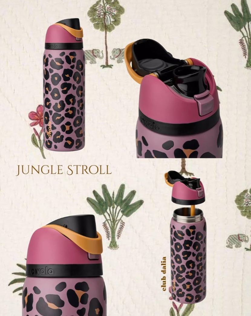 Owala Bottle Stainless Steel Free Sip Leak-proof Jungle Stroll 950ml