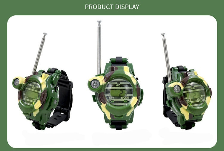 Army Walkie Talkie Watch Set – 2 Pcs
