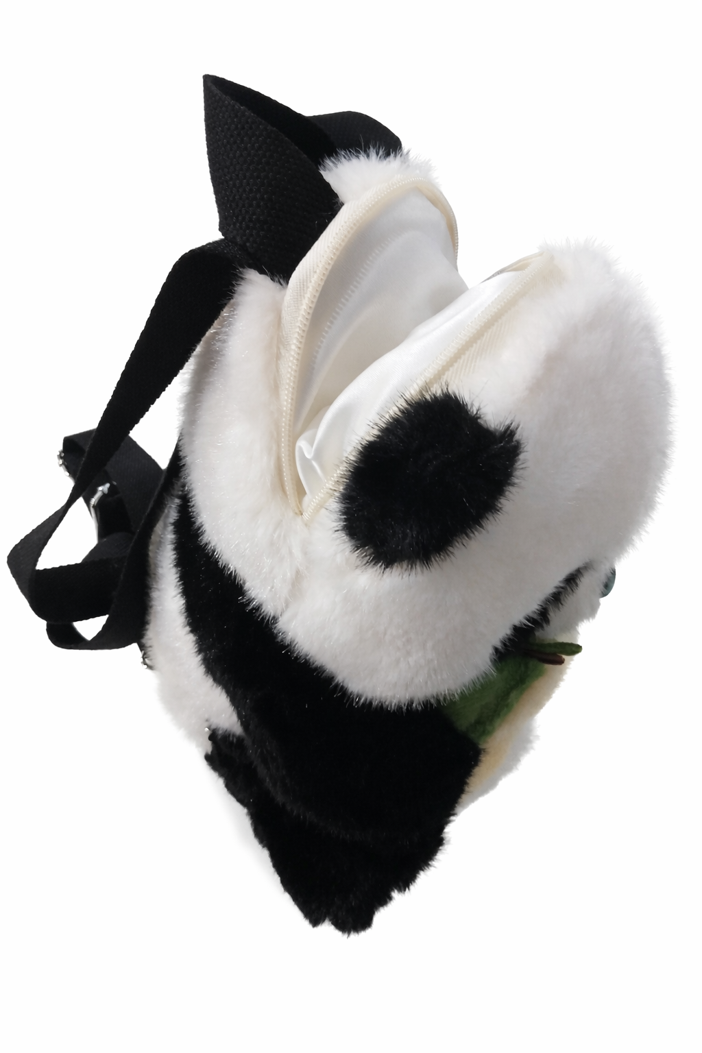 Backpack Panda Plush With Avocado Cute Animal Toy