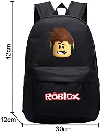 Roblox Gamer Backpack – Black & Galaxy Design | 40 cm