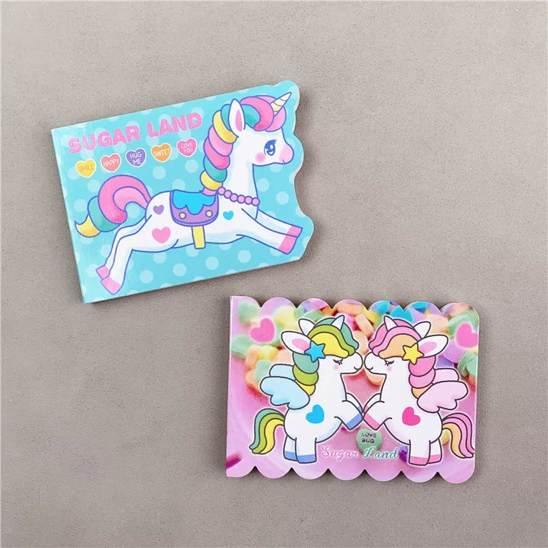 Unicorn Mini Notebook for Kids – Cute Pocket Memo Pads