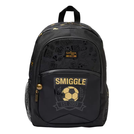 Smiggle Backpack Football Design