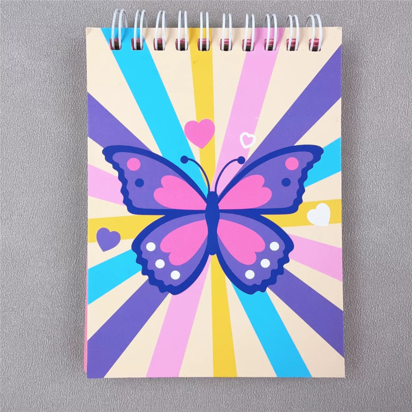 Colorful Mini Memo Pad with Fun Cartoon Designs Notebook A6