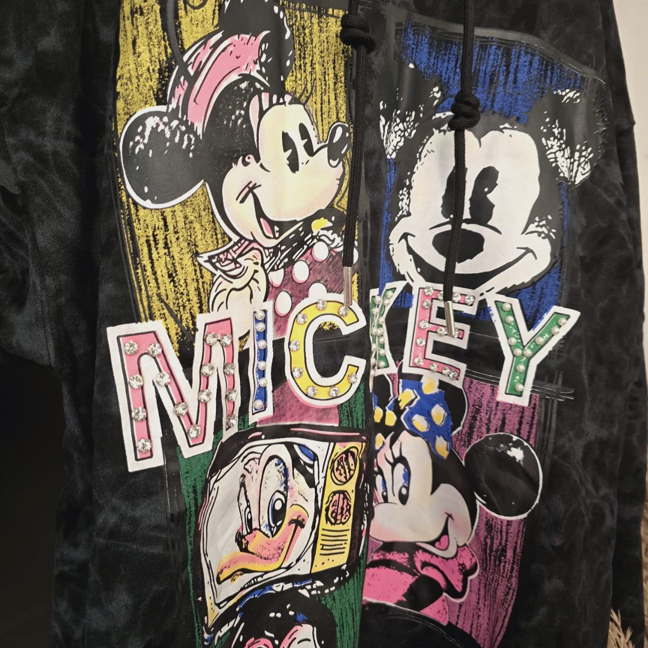 Hoodies Oversized For Kids Hello Kitty & Minnie/Mickey Mouse Design