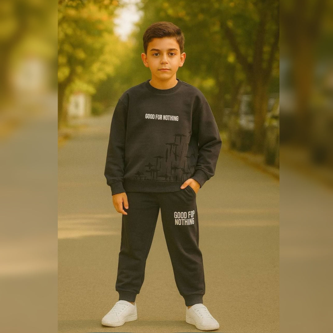 Nice Big Size Outfit Cotton 10-15y