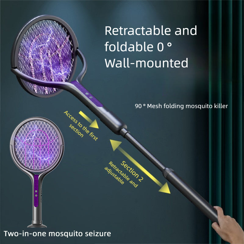Electric Fly Swatter | 2800V Electric Fly Catcher Racket,USB