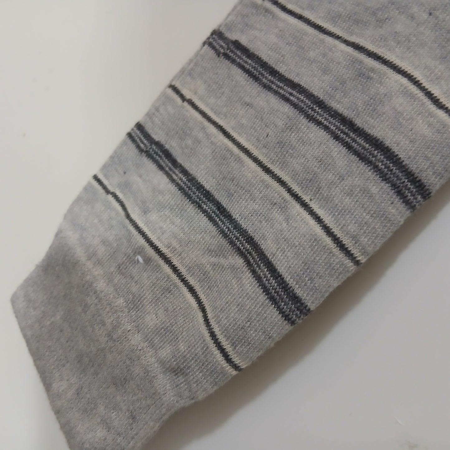 Long Socks Light Grey Cotton Size 40-42