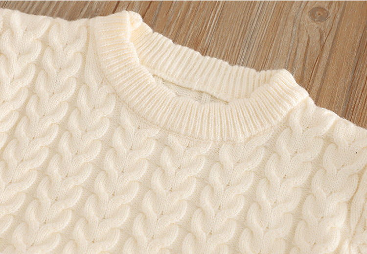 Girls’ Faux Fur Trim Knit 2-Piece Set | 2–7Y