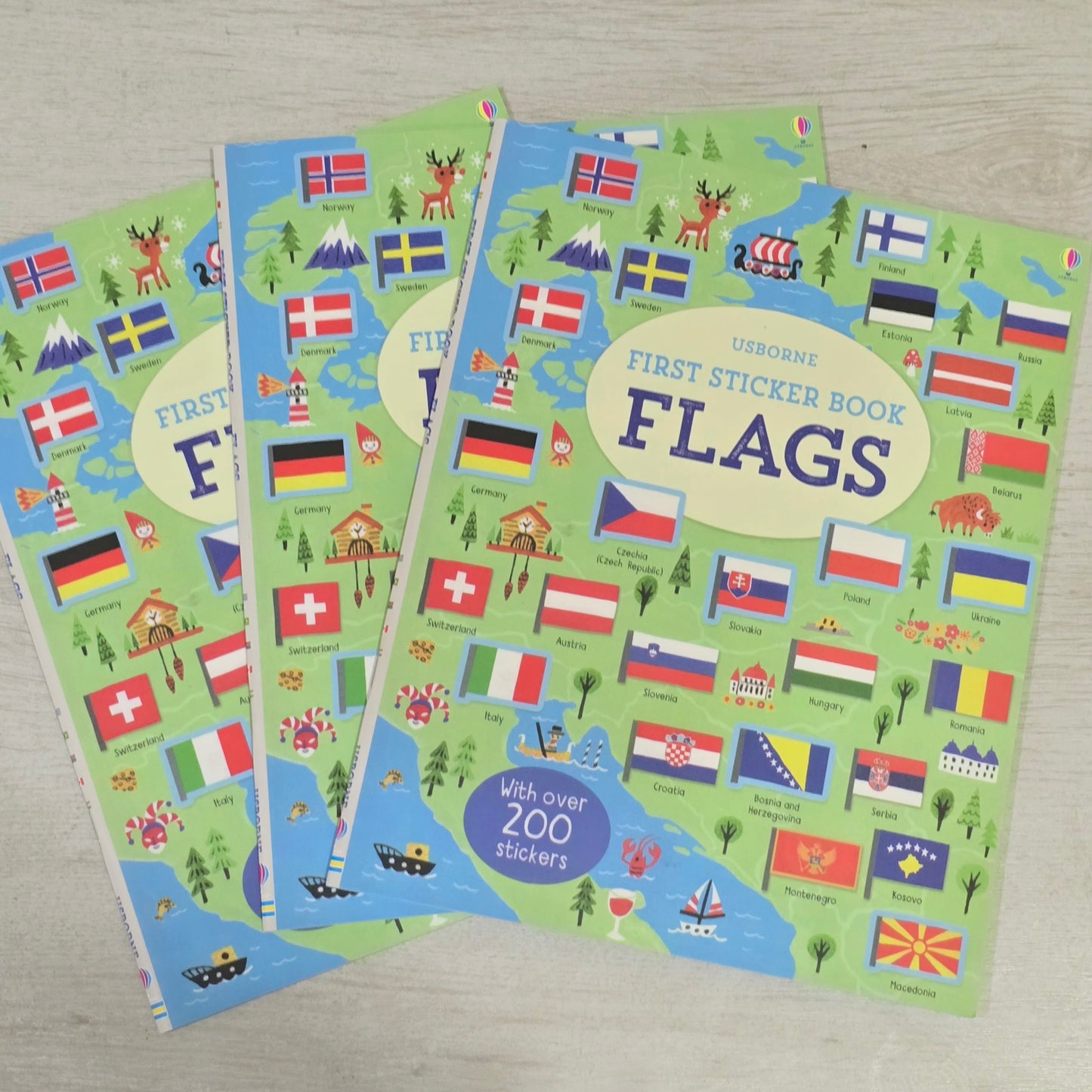 Usborne First Sticker Books | A4 | 3+