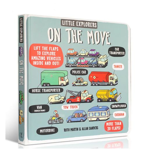 Little Explorer On The Move | Hard Cover | 3+