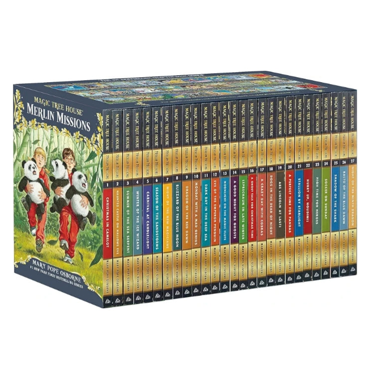 Magic Tree House - Merlin Missions - 27 Books Set | Soft Cover