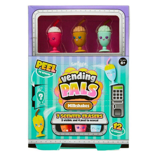 Smiggle Scented Erasers |Milkshakes | Pack Of 7