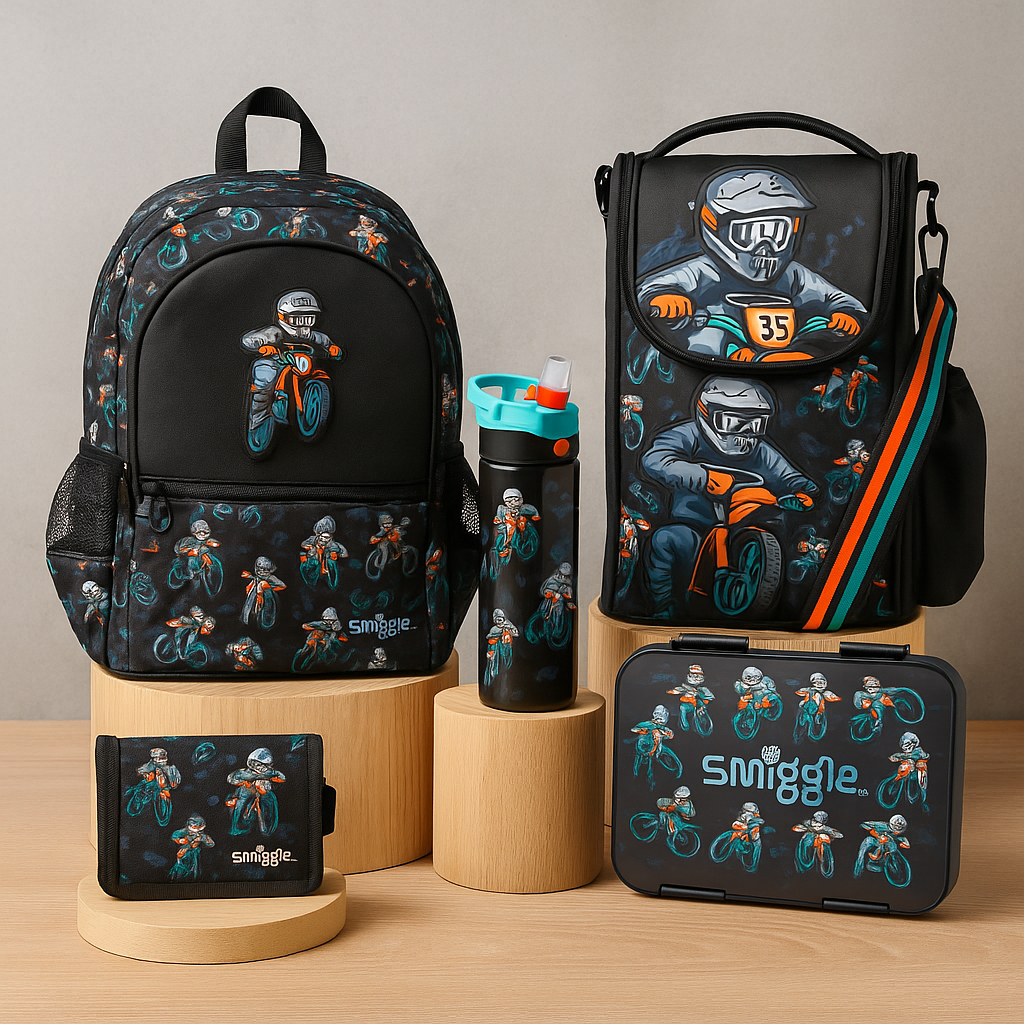 Smiggle Motorcycle Design Set